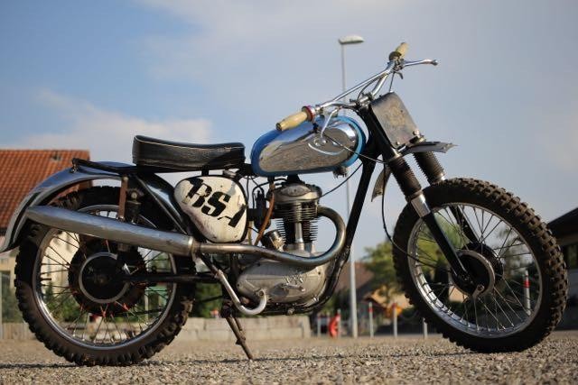 Motorrad Oldtimer kaufen BSA C 15 Cross-Trial Oldtimer ...