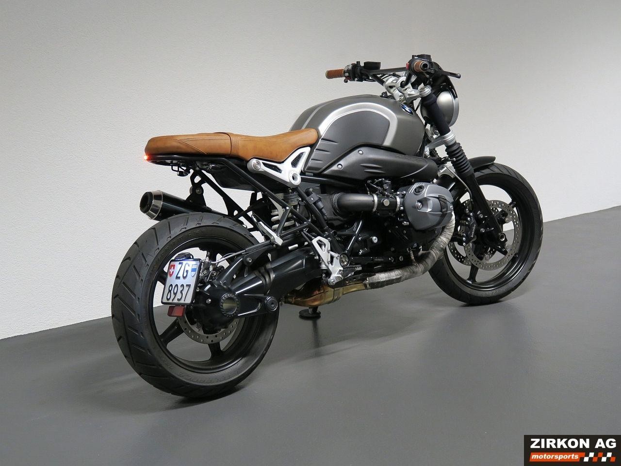 BMW R Nine t посадка