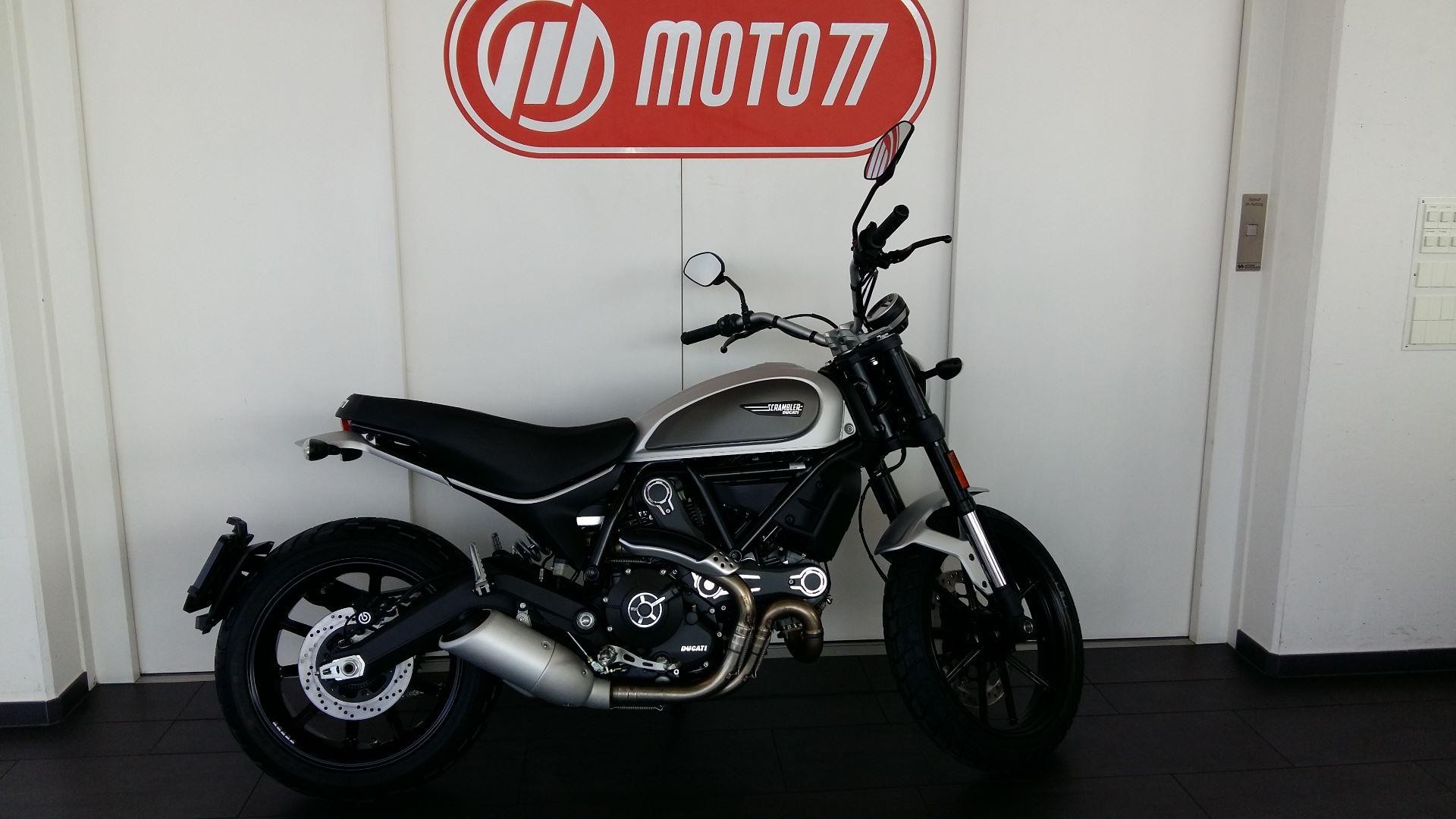 ducati scrambler icon silver